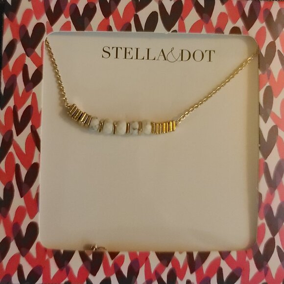 Stella & Dot Anda Intention Delicate Necklace and Matching Bracelet - Picture 1 of 3